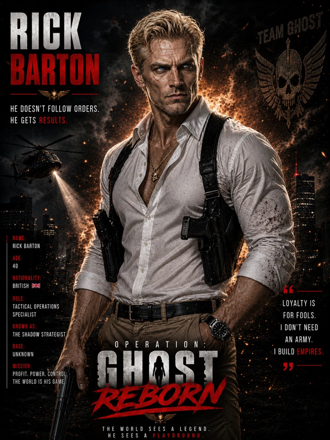 Rick Barton character artwork